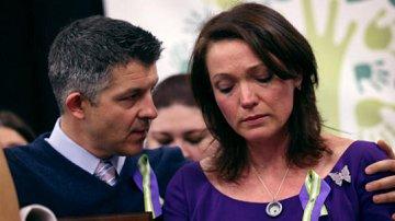 Ian Hockley and Nicole Hockley, parents of Sandy Hook massacre victim Dylan Hockley