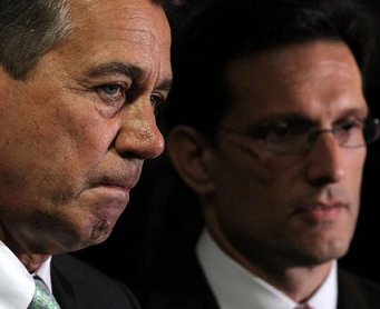 All is not well in House GOP Land.