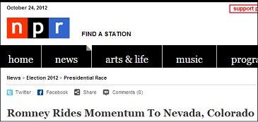Who ascribes 'momentum'?