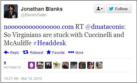 With Bolling out, the stage is set in Virginia