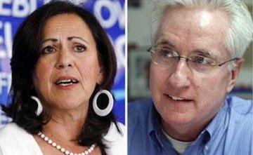 Colorado state Sens. Angela Giron and John Morse