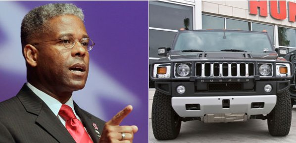 Allen West's Hummer