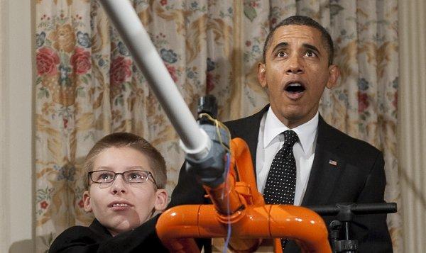 At the 2012 White House Science Fair