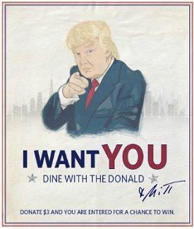 A fundraising flyer distributed by the Romney campaign.