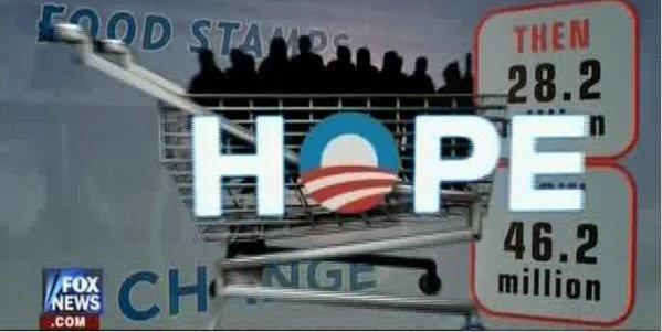 An image from Fox News' anti-Obama attack ad.