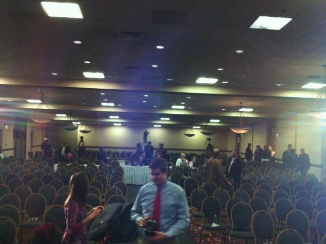 And that's a wrap. Talked to lots of folks afterwards. We'll have that tomorrow night at 8.  on 