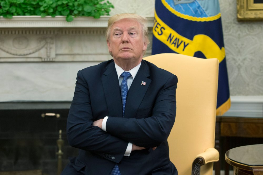 Image: US President Donald J. Trump hosts former Secretary of State Henry Kissinger