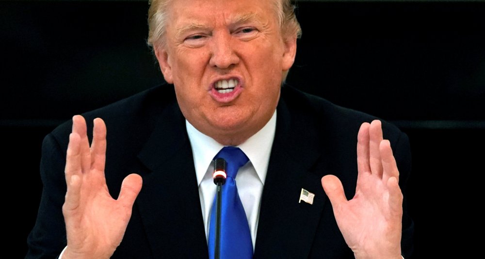 Image: Trump holds a healthcare meeting with Senate Republicans at the White House in Washington