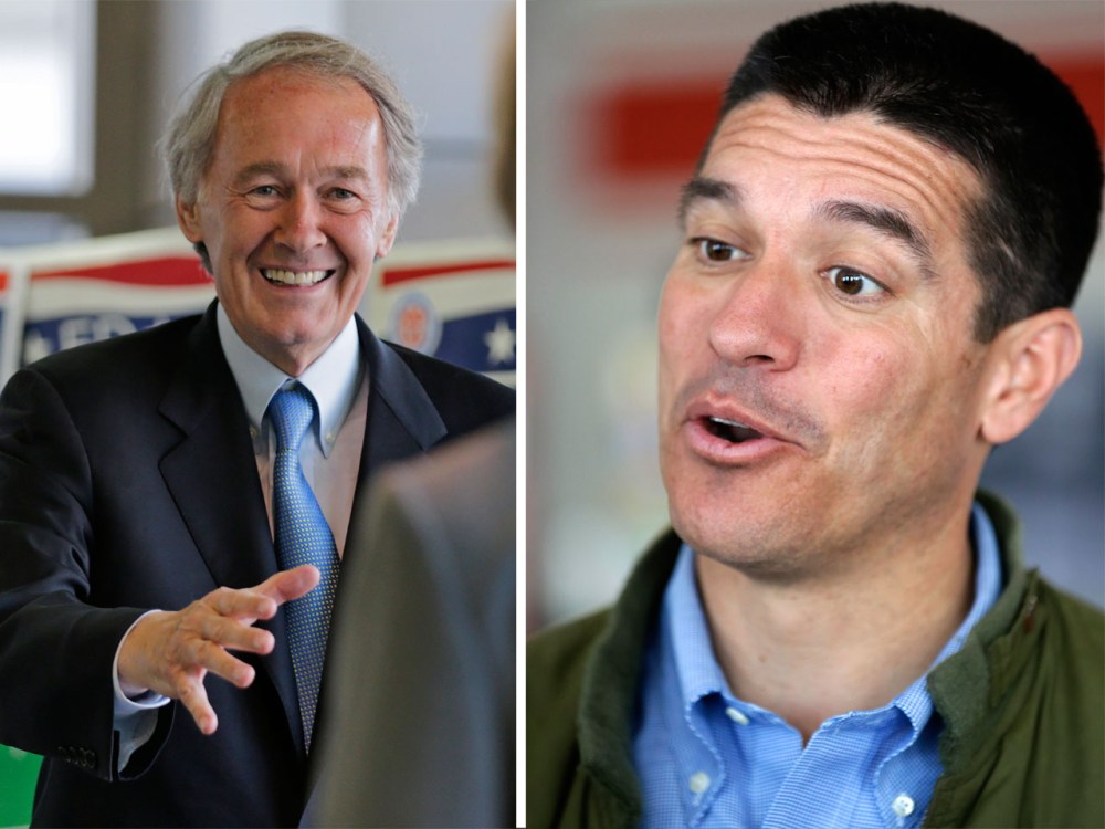 Left (AP Photo/Charles Krupa) Right (AP Photo/Steven Senne)