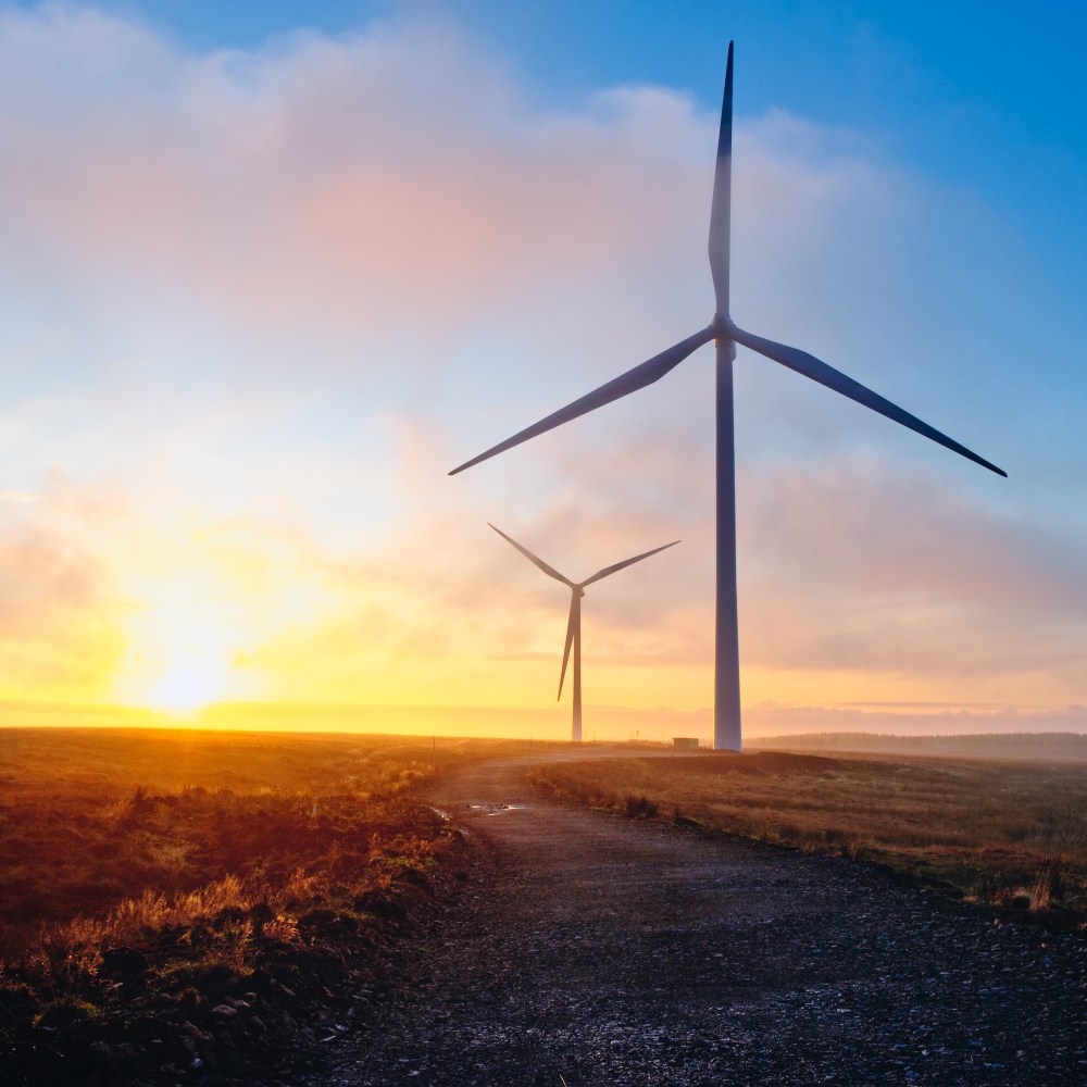 Winding Road, Turbines. Courtesy of GE.
