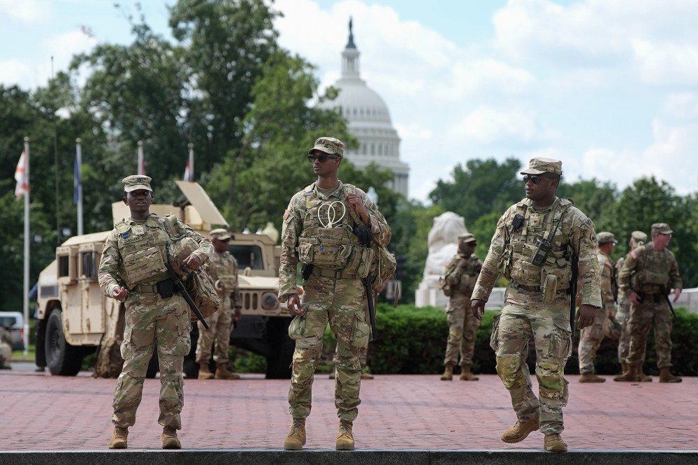 Trump Increases Federal Law Enforcement Presence, Deploys National Guard In Nation's Capital