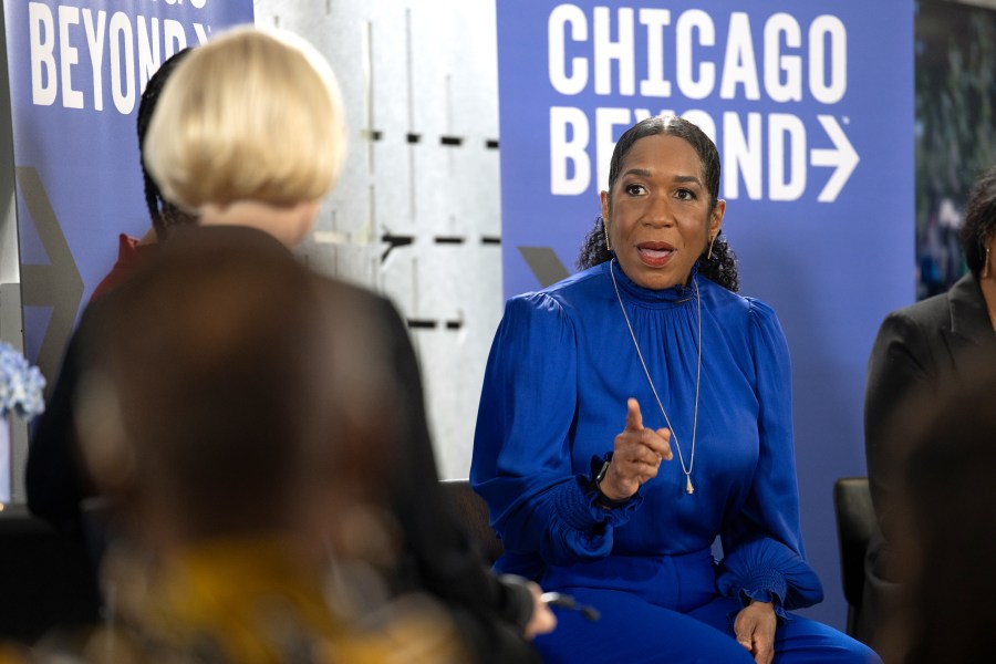 Lt. Governor Stratton speaks to Mika Brzezinski.