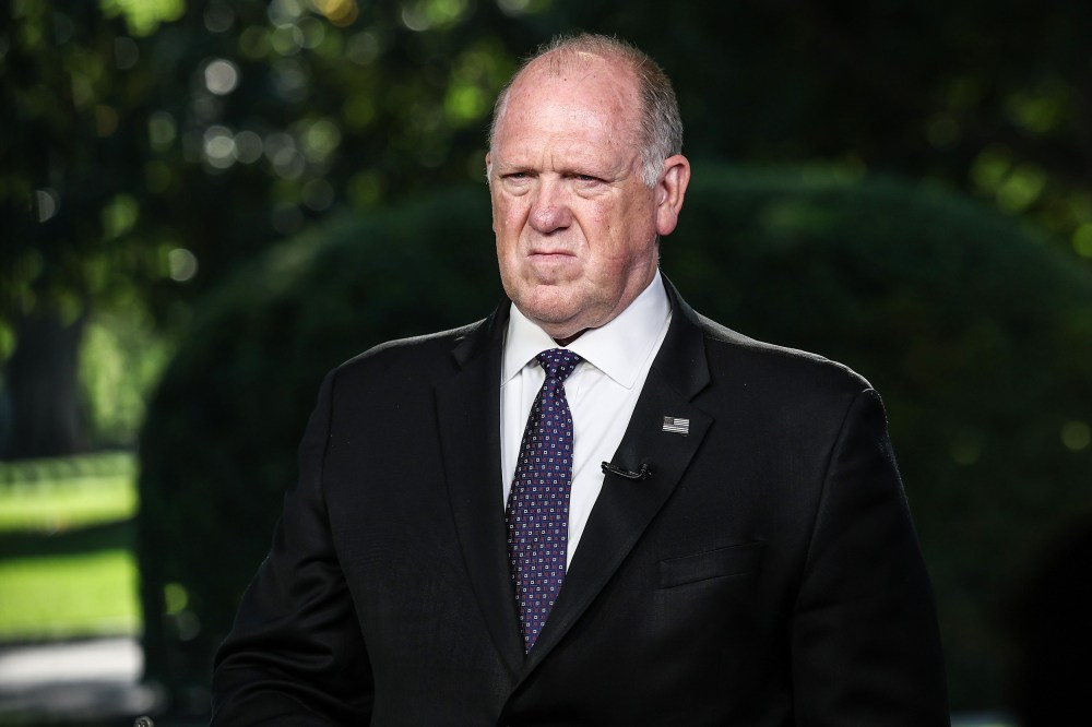 Image: Border Czar Tom Homan Speaks To Press At White House