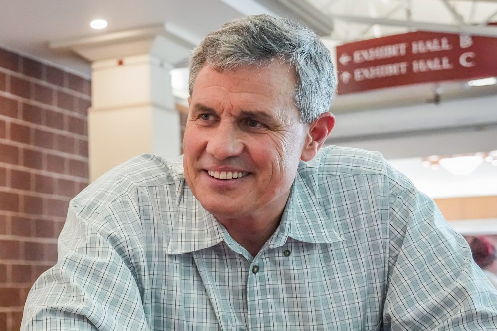 Bill Berrien smiles