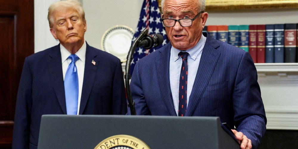 U.S. President Donald Trump makes an announcement at the White House, in Washington, D.C.