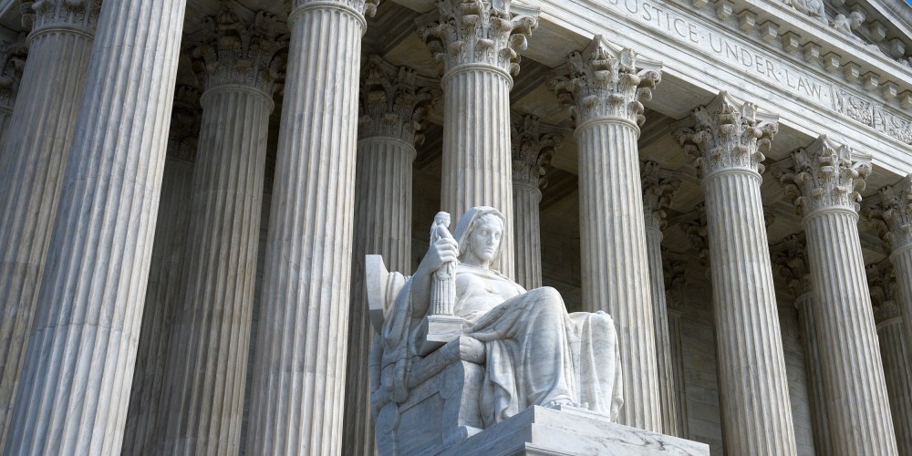 The U.S. Supreme Court Building in Washington, D.C.