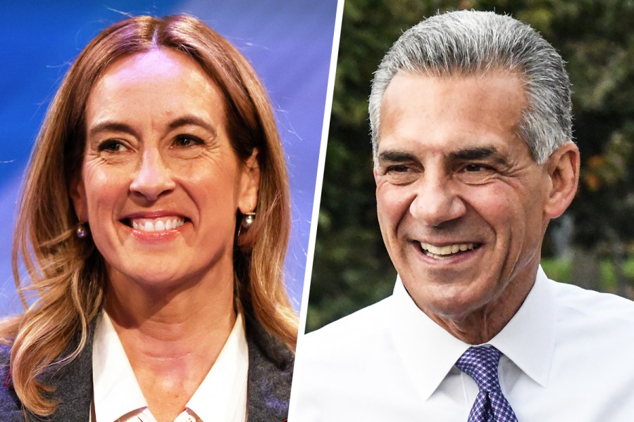 Mikie Sherrill; Jack Ciatarelli.