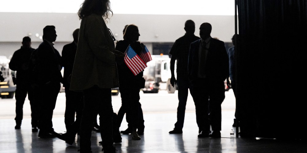 The first group of Afrikaners from South Africa arriving at Washington Dulles.