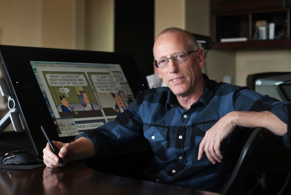 Scott Adams, cartoonist and author.
