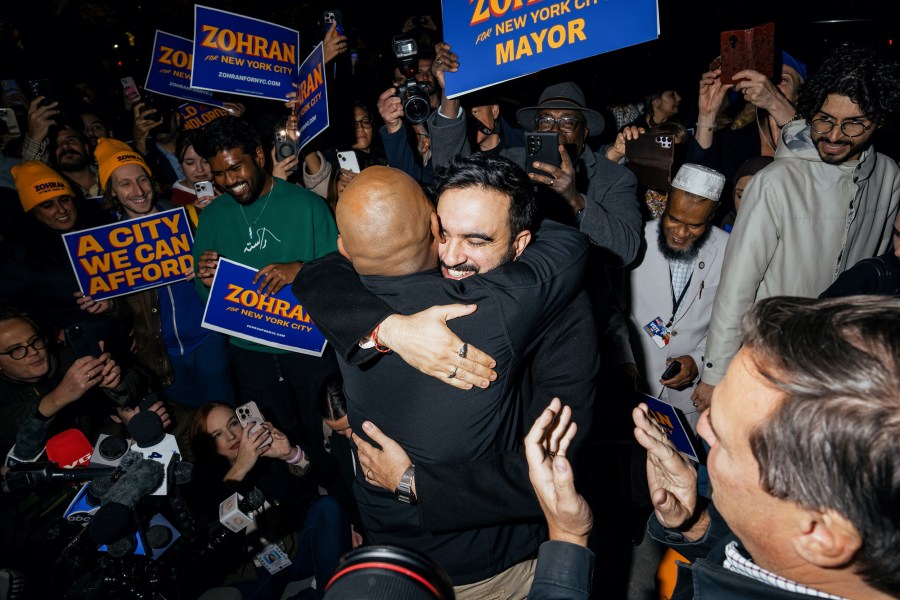 Zohran Mamdani at a campaign event in New York City on Nov. 3, 2025.