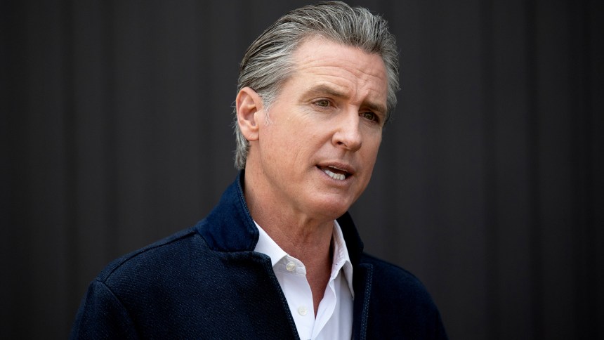 California Governor Gavin Newsom.