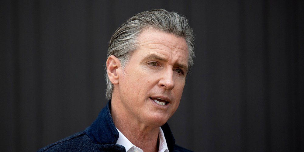 California Governor Gavin Newsom.