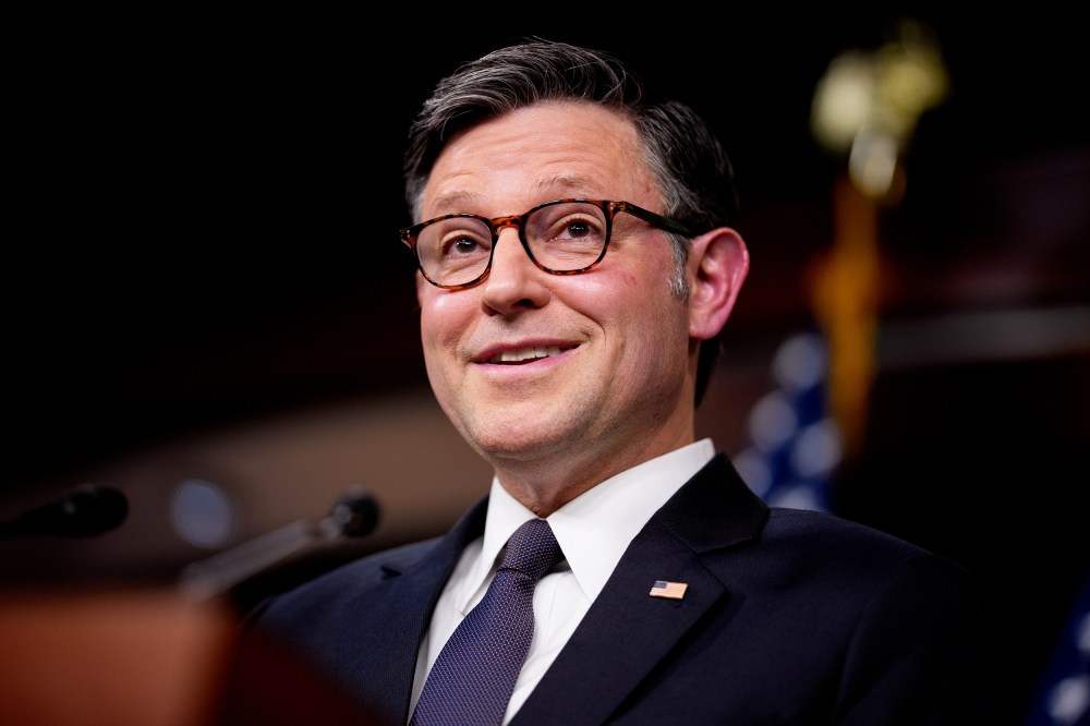 Speaker of the House Rep. Mike Johnson.