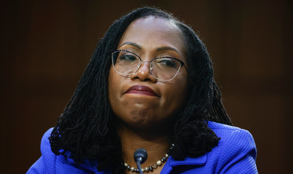 Judge Ketanji Brown Jackson on Capitol Hill.