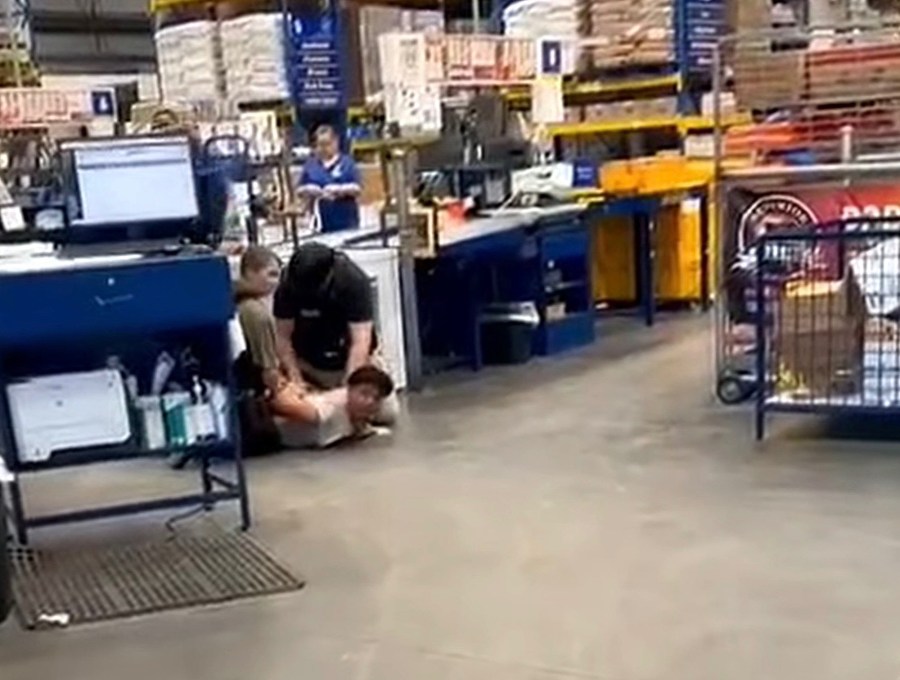 In another bystander video, Arnoldo can be heard telling the agents holding him to the ground that he has recorded their actions and will try to sue them.