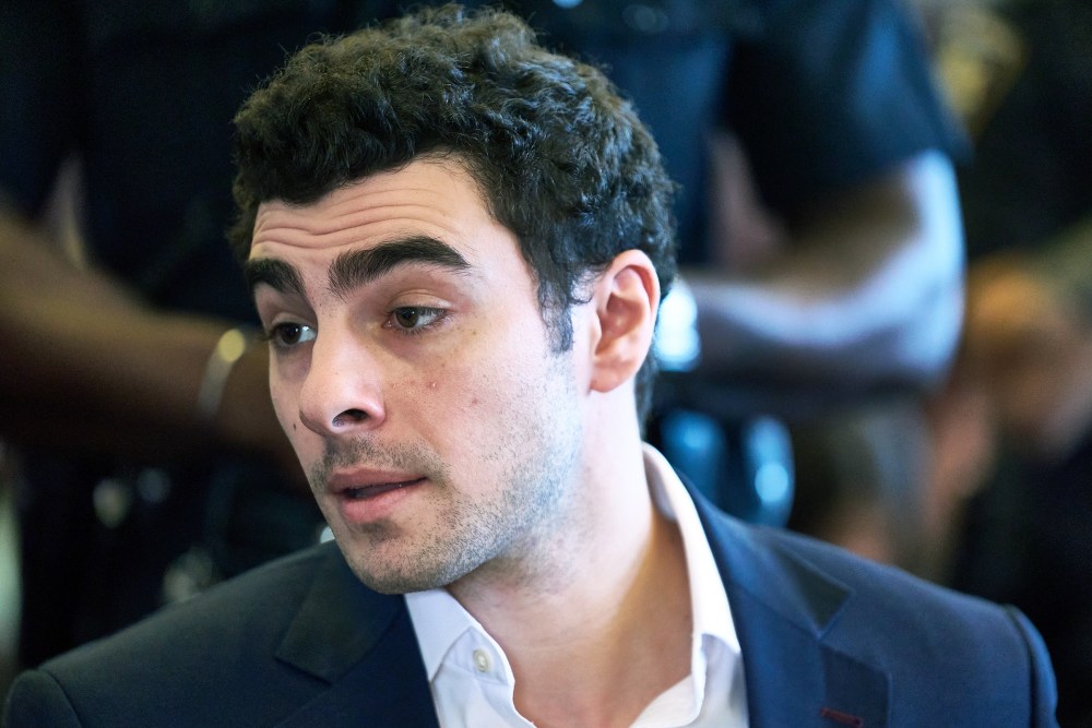 Luigi Mangione appears for a suppression of evidence hearing in the killing of UnitedHealthcare CEO Brian Thompson in Manhattan Criminal Court in New York City.