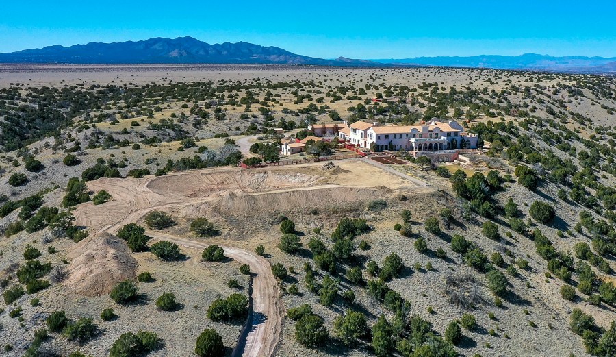 Jeffrey Epstein's Zorro Ranch from above.