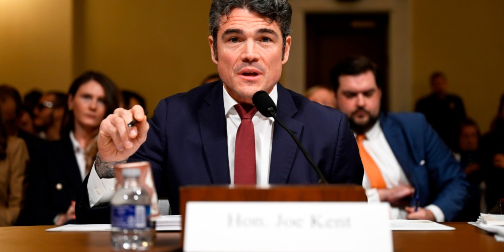 Joseph Kent, director of the National Counterterrorism Center.