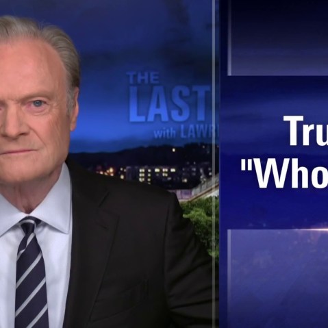 Lawrence: When asked, Trump refused to honor fallen U.S. troops in his war